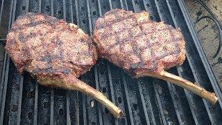 Tomahawk Ribeye Steak | How To Reverse Sear a Ribeye Steak with Malcom Reed HowToBBQRight