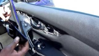 Nissan Qashqai J11 - How to open driver front door interior panel