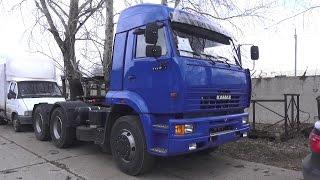 2017 KAMAZ-6460. Start Up, Engine, and In Depth Tour.