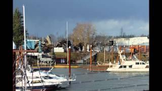 2016 Sundance Marina - Boat Warehouse Fire Daytime Aftermath  3/1/16 - Photo Slideshow