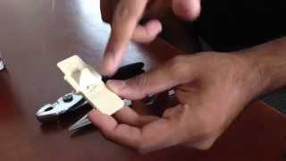 How to remove security tags. Quick and Easy