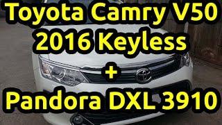 Pandora 3910 на Toyota Camry V50 2016