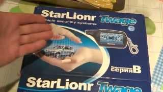 Сигнализация Starlionr, копия -Starline twage B9 из Китая! Видео № 89