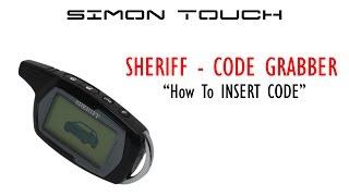 Sherif Code Grabber - How to insert code
