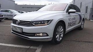 2017 Volkswagen Passat B8. Обзор (интерьер, экстерьер, двигатель).
