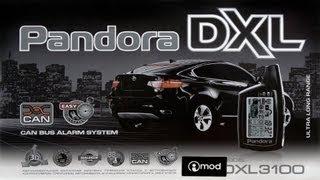 Pandora DXL 3100 CAN — автосигнализация с CAN шиной — видео обзор 130.com.ua